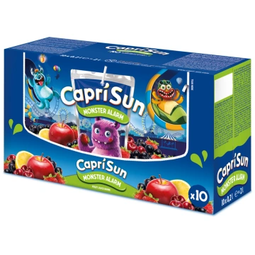 Sulas dzēriens CAPRI-SUN Monster Alarm Fruit, 10x0
