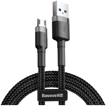Vads Baseus, Micro USB/USB 2.0 Type A, 20 cm, meln