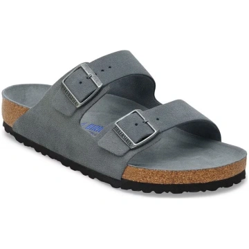 Birkenstock Arizona Soft Footbed Suede Leather Reg