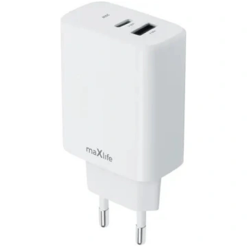 USB Type-C 20W lādētājs maxlife MXTC-10-20AC, vien