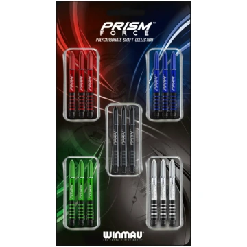 Šautriņu šautriņu vārpstas Winmau Prism Force šaut