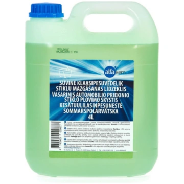 Vējstiklu šķidrums Vasaras 4 L ALFAKEM 47400600098