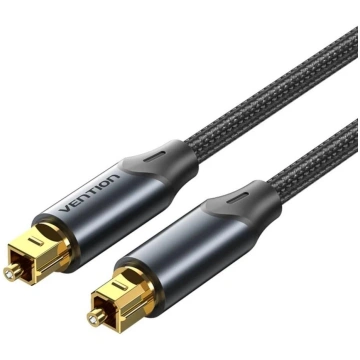 Vention optical audio cable, braided, 10 m, BLACK 