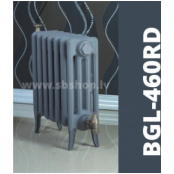 *Čuguna radiators BEIGELAI BGL-460-RD (12 sekc.)