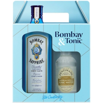 Bombay Sapphire 0.7L + Toniks 2x0.2L