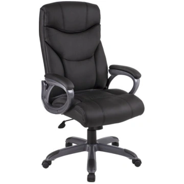 Biroja krēsls Home4You Connor, melns