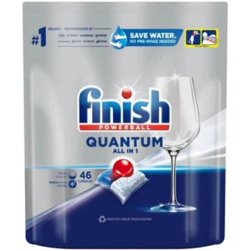 Trauku mazgājamās mašīnas tabletes Finish Quantum,