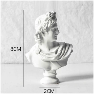 Ģipša figūra Apolons, 8 cm
