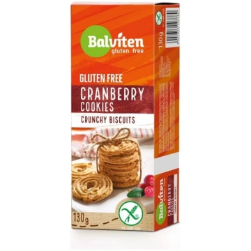 Bezglutēna dzērveņu cepumi Balviten 130 g — Balvit
