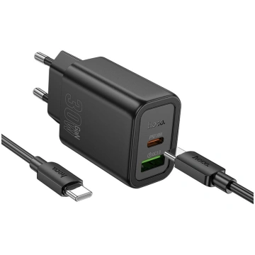 HOCO dual wall charger tīkla lādētājs N63 USB A+Ty