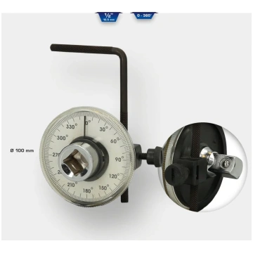 Brilliant Tools 1/2", 0-360°, Leņķa mērītājs