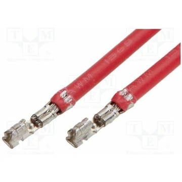 Connector: wire-board; socket; PIN: 1; Inom: 3A; c