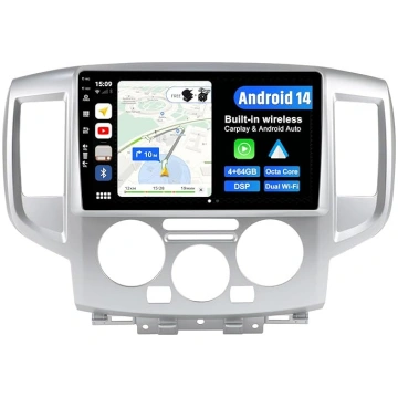 Android 14 Auto radio Nissan NV200 (2014-2018) - 4