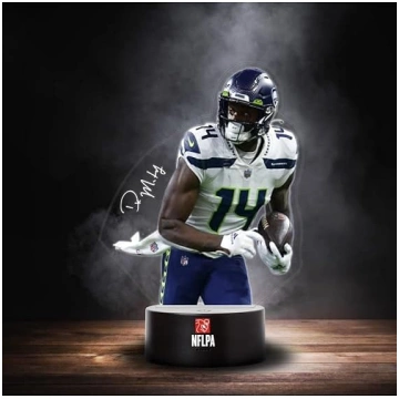 Seattle Seahawks NFLPA LED lampas gaismas logotips