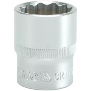 Uzgriežņu muciņa 1/2 12kant 23mm CrV