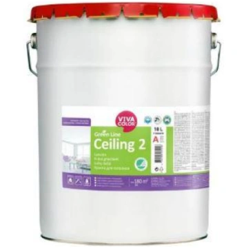 Vivacolor Ceiling 2 A Griestu krāsa, dziļi matēta 