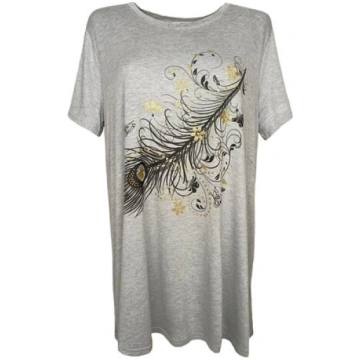 Sieviešu tunika ar spalvu rakstu, XXXL/XXXXL Kinga