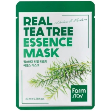 FarmStay Real Tea Tree Essence Mask sejas maska se