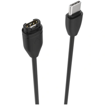Fixed USB-C Charging Cable for Garmin Fenix 5/6/7/