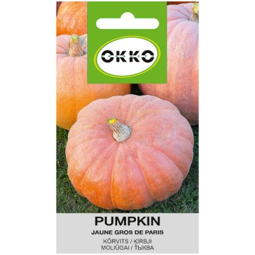 Sēklas Okko, ķirbis JAUNE GROS DE PARIS, 1 g