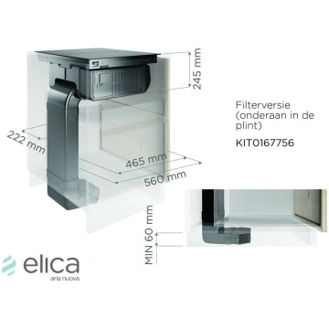 Elica Recirkuliacijos komplektas Elica KIT0167756 