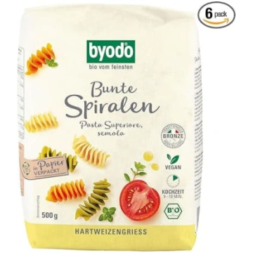 Byodo Krāsainas spirāles Bright 6 iepakojumu kompl