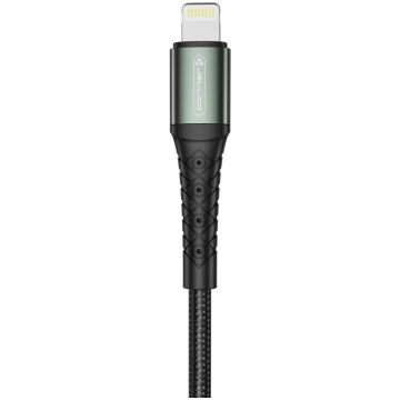 Kabel USB Jellico USB-A - Lightning 1 m Czarny (69