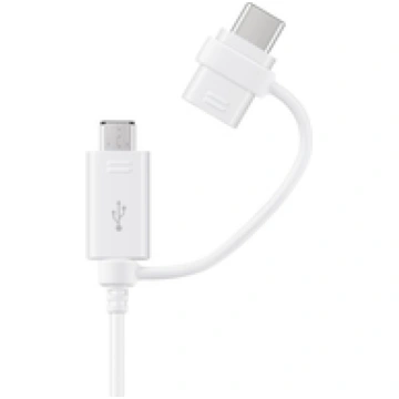 Samsung Combo Cable (Type-C MicroUSB)Whit ( EP DG9