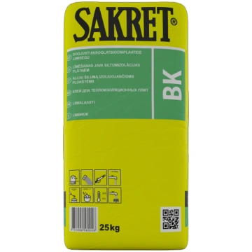 Līmēšanas java Sakret BK 25kg