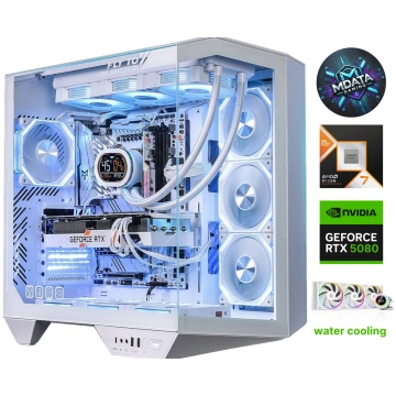 Stacionārs dators Mdata AMD Ryzen 7 9800X3D, 5 TB,