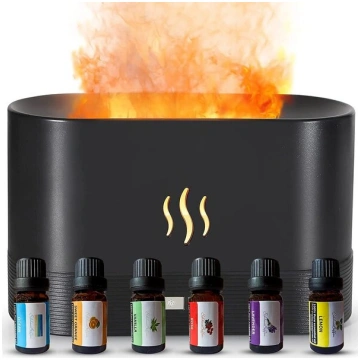 Aroma difuzors AromaFlare ar liesmas efektu, 6 ēte