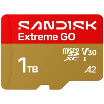 SanDisk Extreme GO 1 TB MicroSDXC UHS-I PAMSADSDG0