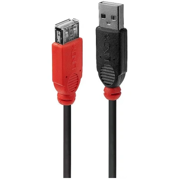 Lindy Active USB-A Extension Cable, Slim, 5m 42817