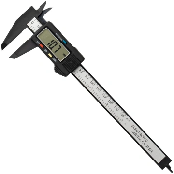 Digitālais bīdmērs 0–150 mm (plastmasas) AMIO-0310