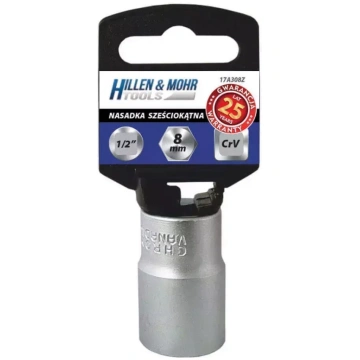 Seškanšu mucina 1/2" 15 mm plastmasas turetajs | 1