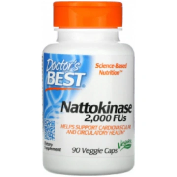 Nattokinase 2000 FUs Doctor"s Best 90 vcaps