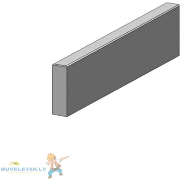 Apmale trotuāra 1000*200*80 mm Veja 1S (pelēka) 33