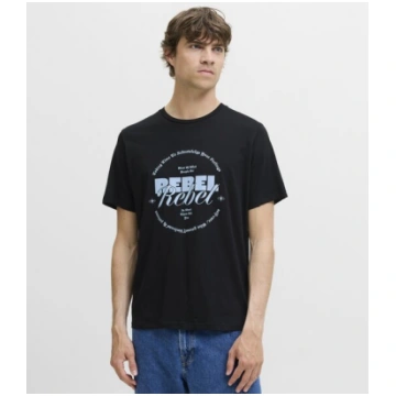 Jack & Jones vīriešu T-krekls 12282381*01, melns A