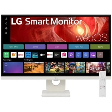 LG 27U731SA-W Monitor 27″ 4K UHD LCD balta