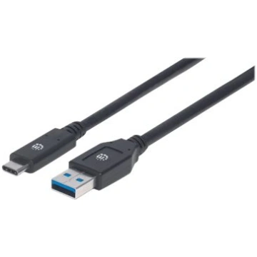 Manhattan USB-C to USB-A Cable, 3m, Male to Male,