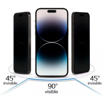 iLike Apple IPHONE 17 Tempered Privacy Glass Black