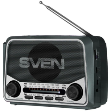 Speaker SVEN SRP-150, gray (3W, Bluetooth, FM/AM/S