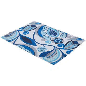 Salvete taisnstūrveida Patio Blue Flowers, zila kr