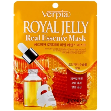 VERPIA Royal Jelly Auduma sejas maska ar medus eks