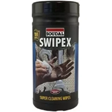 Soudal SWIPEX 100 XXL wipes Mitrās salvetes