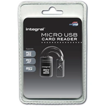 Integral Micro SD Mini USB Cardreader INCRMSDMINIU
