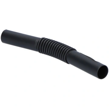 Caurules U-25mm elastīgais savienotājs, melns (150