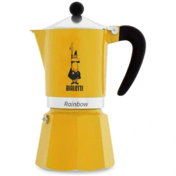 Coffee maker BIALETTI RAINBOW 6TZ 300 ml Yellow | 