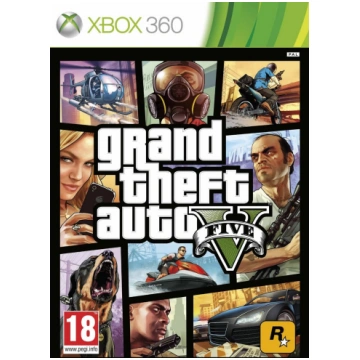 Lietots - Xbox 360 Grand Theft Auto V (GTA 5)
