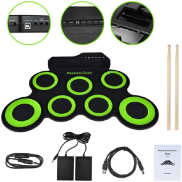 NN Roll Up Drum Pad - retractable electronic drums